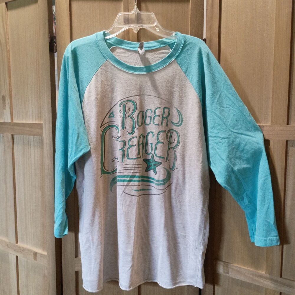Roger Creager band tee large